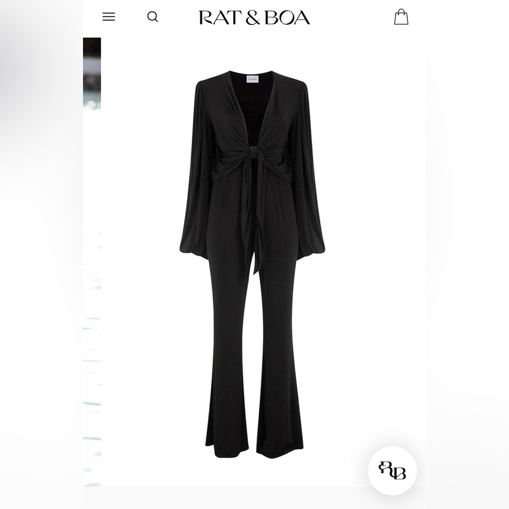 Rat&Boa jumpsuit in Black